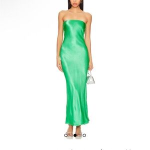 Bec + Bridge  Green Strapless Dress WORN ONCE
